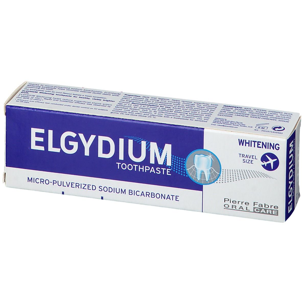 Elgydium Dentifrice Blancheur 50 Ml Redcare Pharmacie