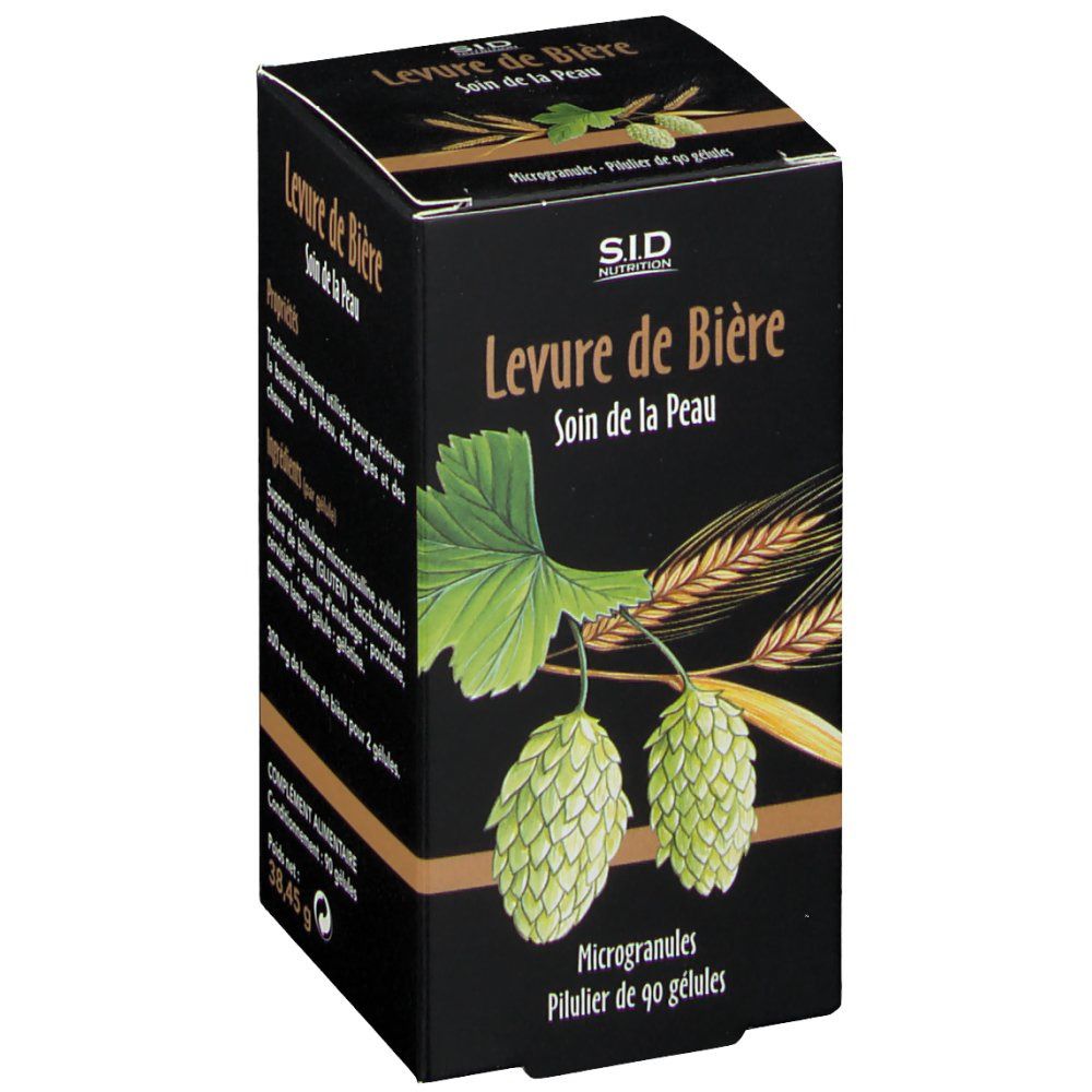 SID Nutrition Levure de Bière 90 pc s Redcare Pharmacie