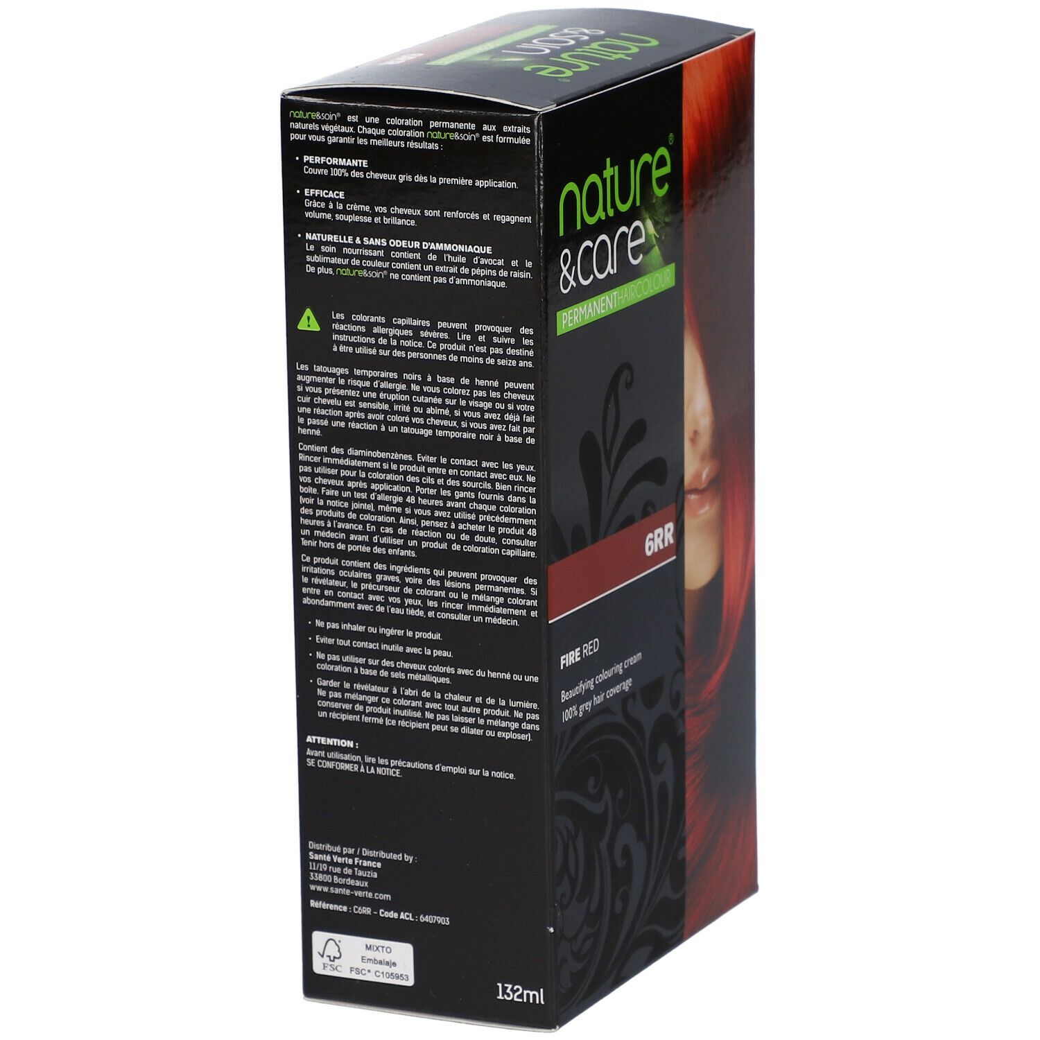 Nature Soin Coloration Rouge Feu Rr Ml Redcare Pharmacie