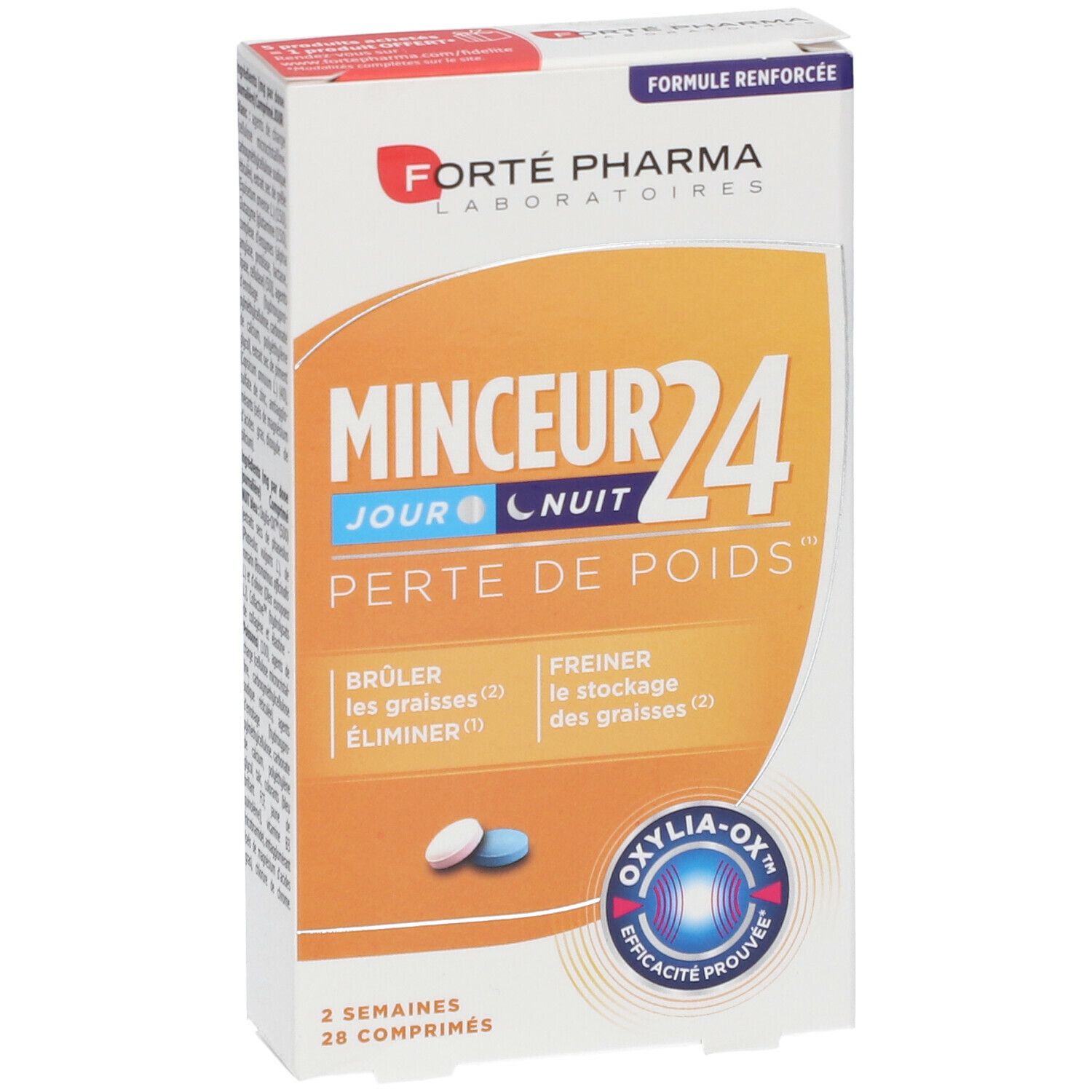 Forté Pharma Minceur 24 Jour Nuit 28 pc s Redcare Pharmacie