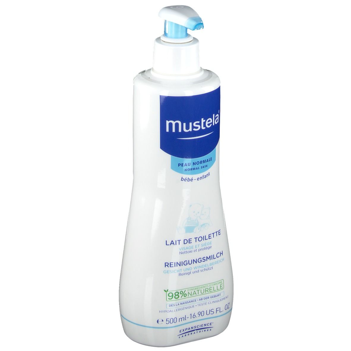 Mustela Lait De Toilette 500 Ml Redcare Pharmacie