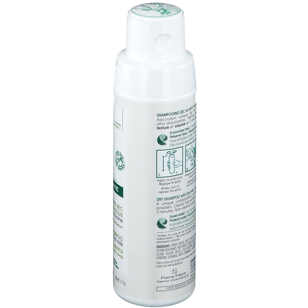 Klorane Shampooing Sec Extra Doux Au Lait D Avoine G Redcare Pharmacie