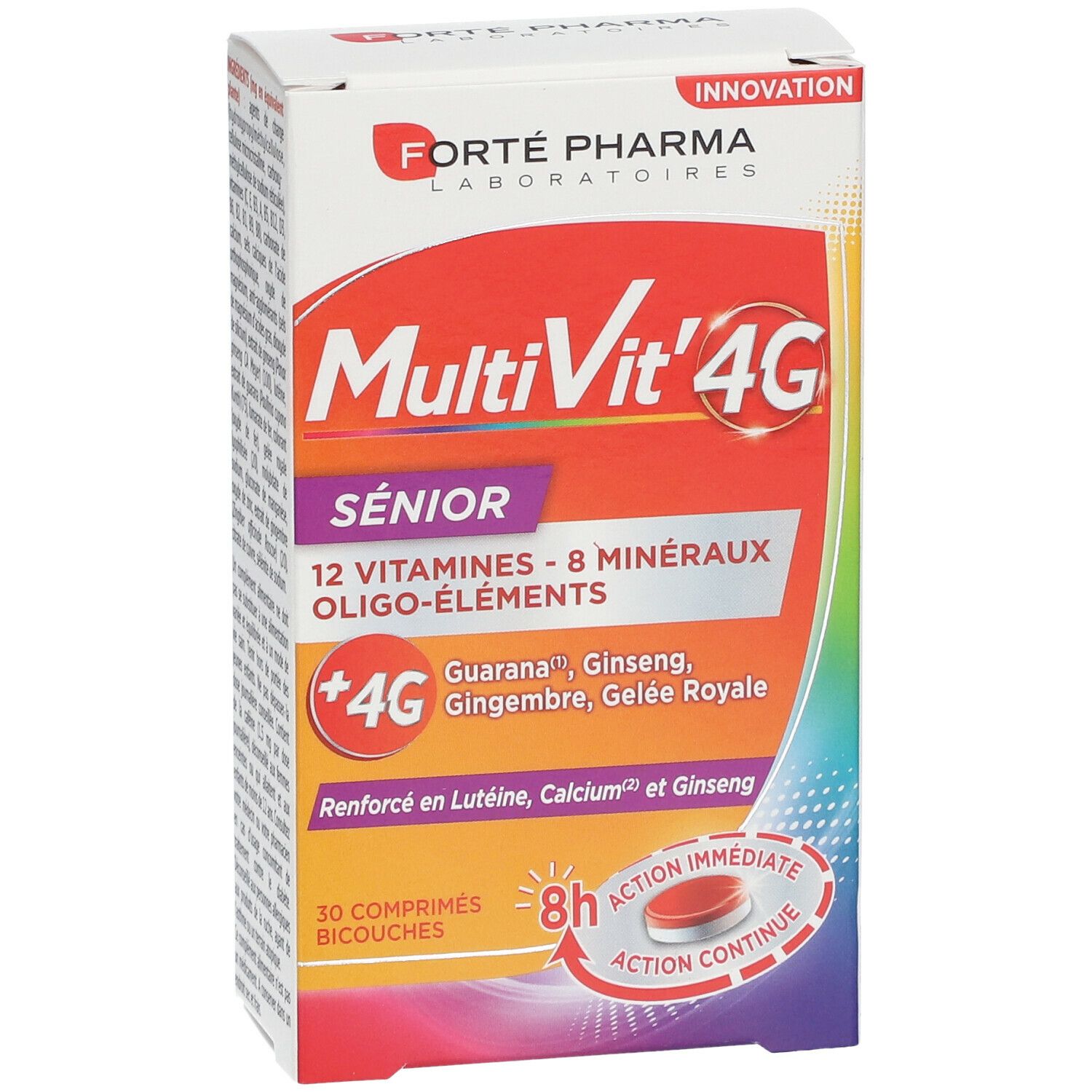 Forté Pharma MultiVit4G Senior 30 pc s Redcare Pharmacie