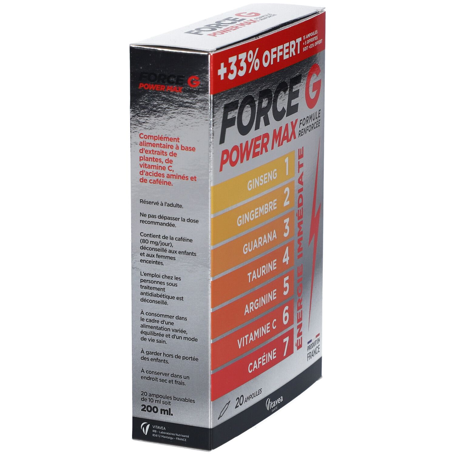 Force G Power Max Pc S Redcare Pharmacie