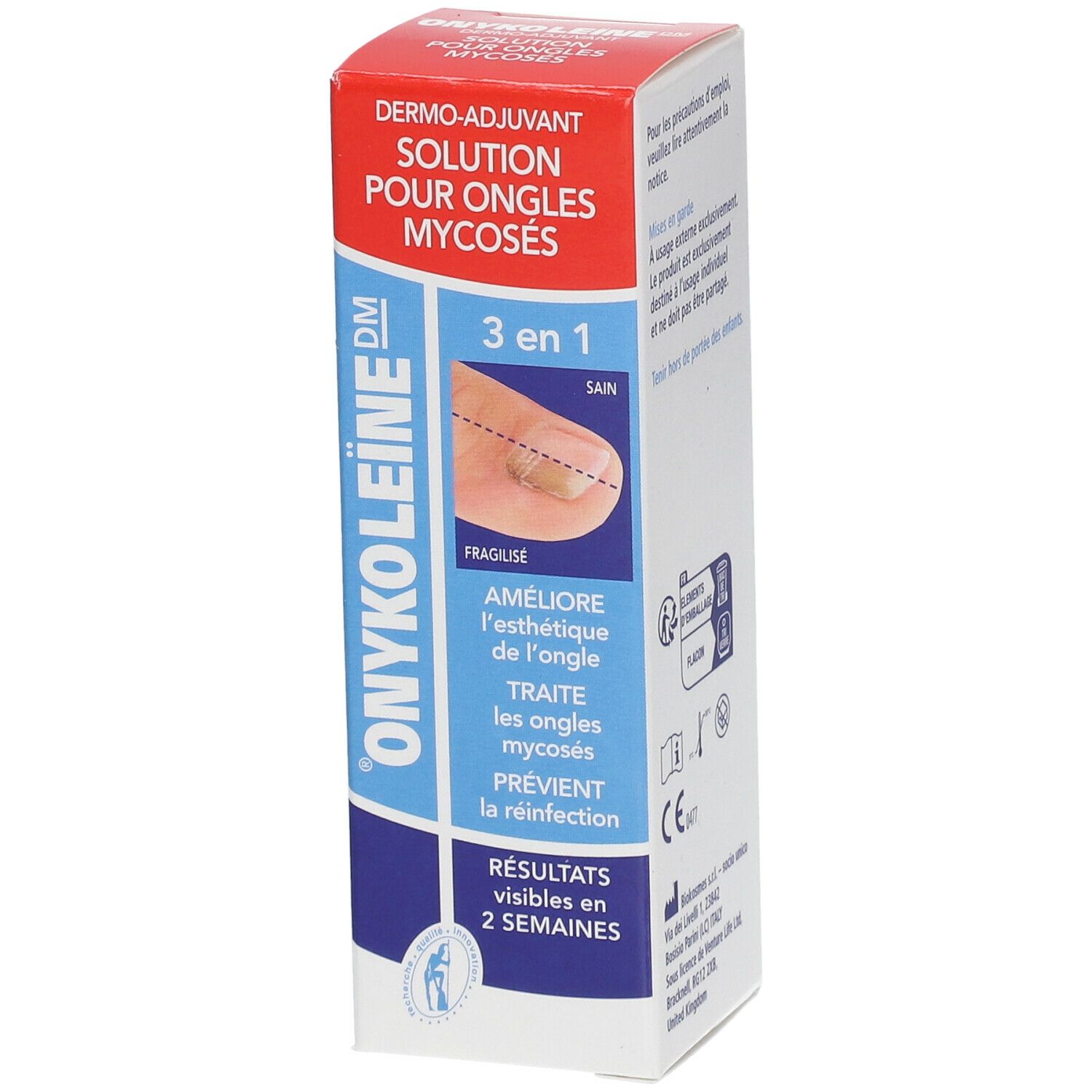 Onykole Ne Dm Dermo Adjuvant En Solution Pour Ongles Mycos S Ml