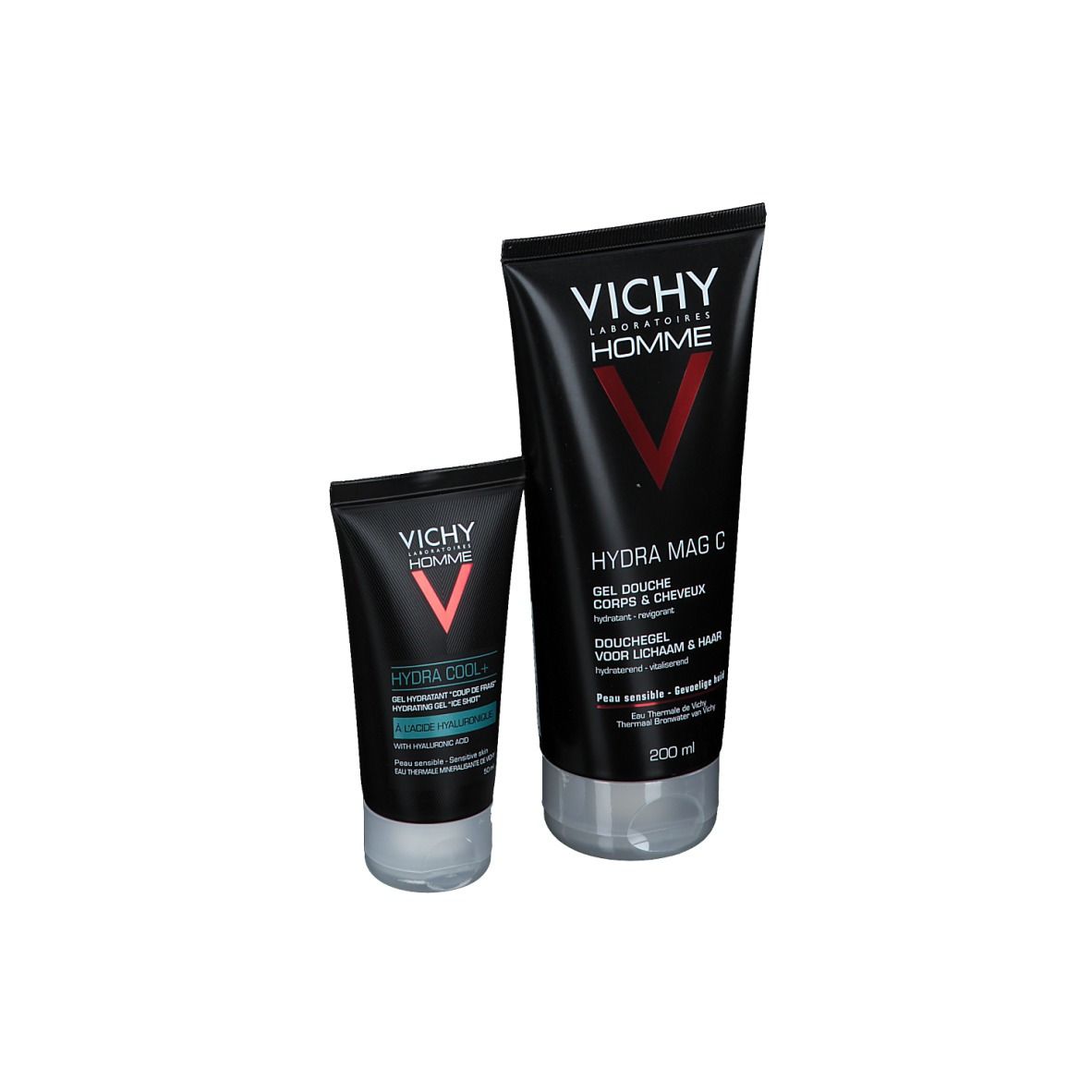 VICHY Homme Hydra Mag C Gel Douche Et Hydra Cool 250 Ml Redcare