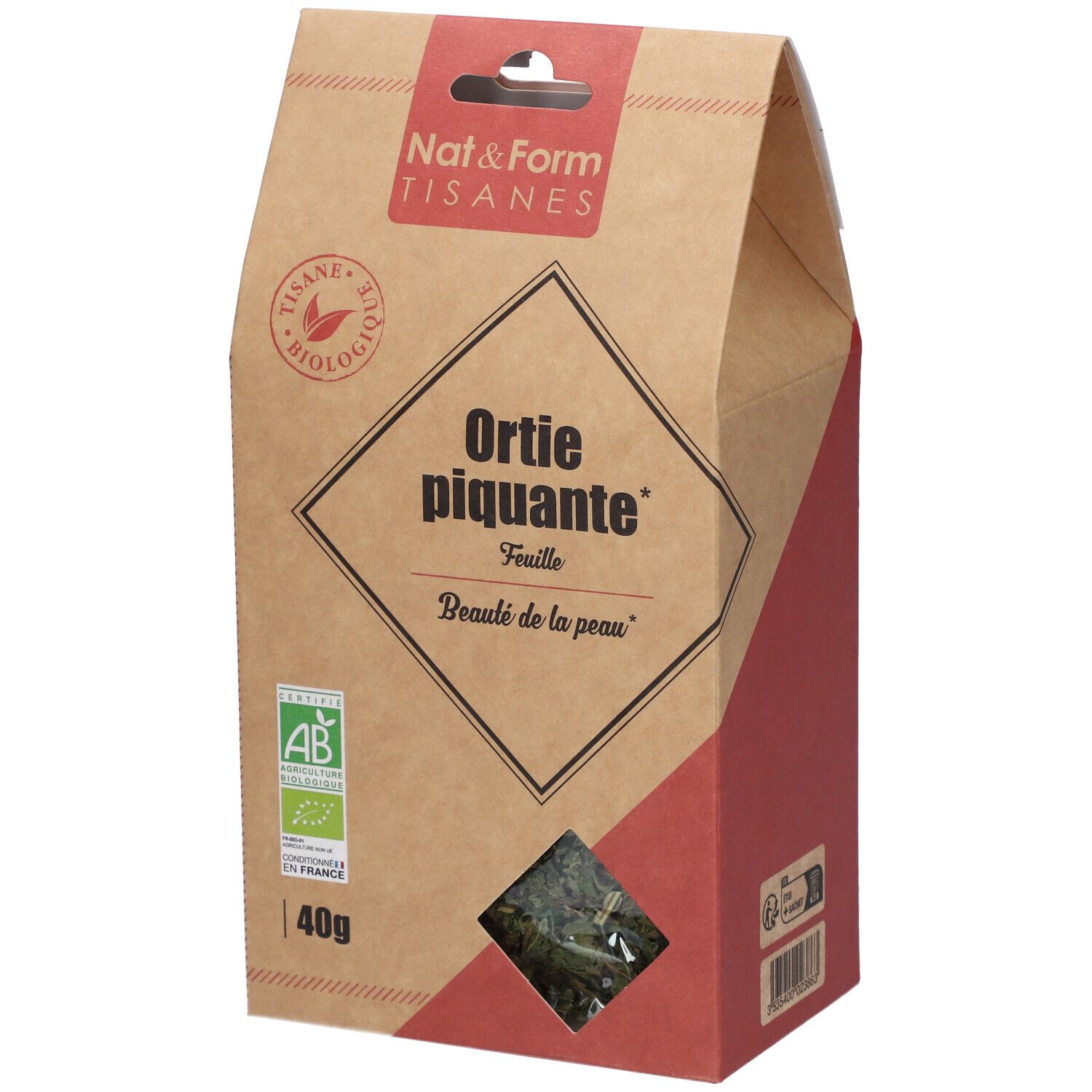 Nat Form Tisane Ortie Piquante Bio 40 G Redcare Pharmacie