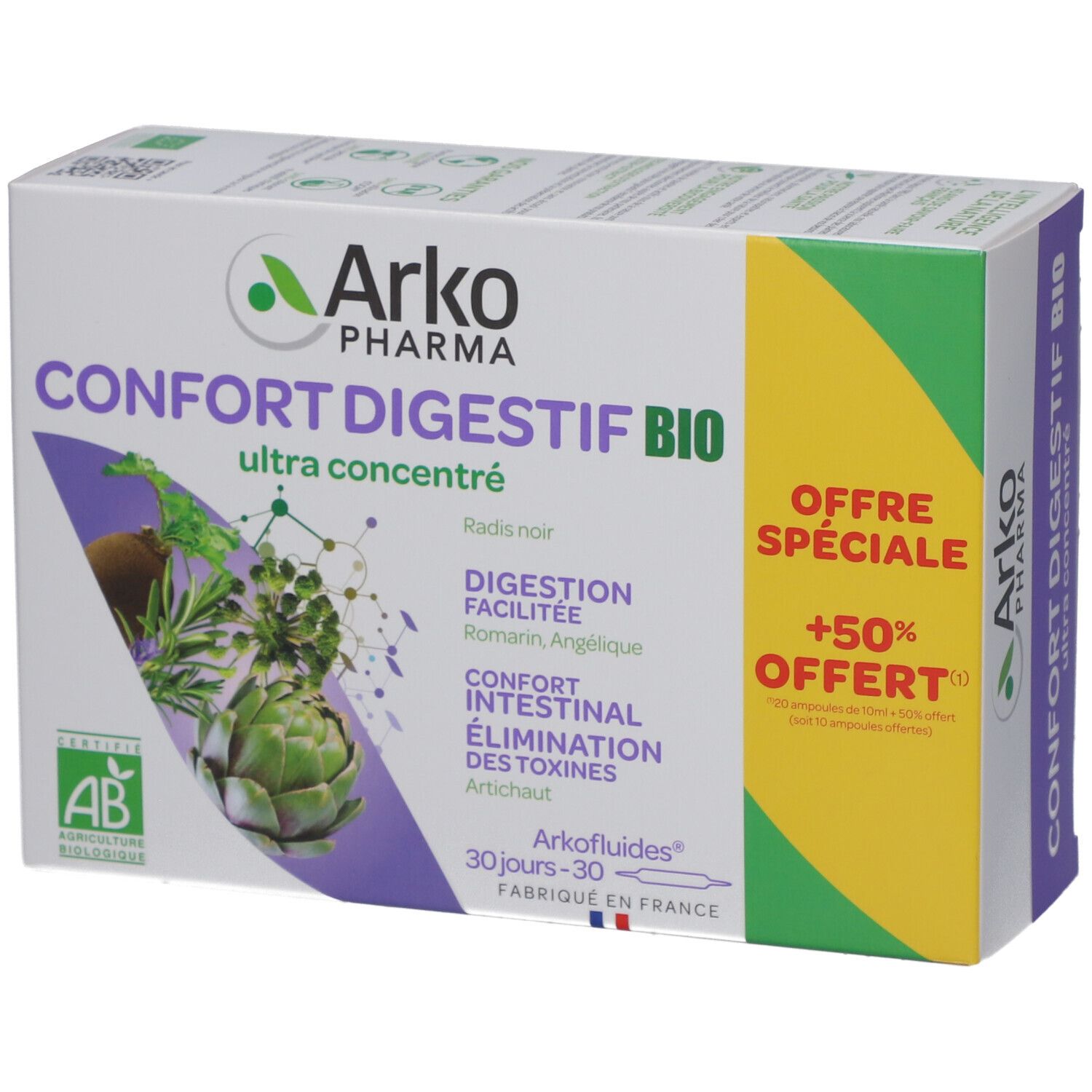 Arkopharma Arkofluides BIO Confort Digestif 20 10 Pc S Redcare