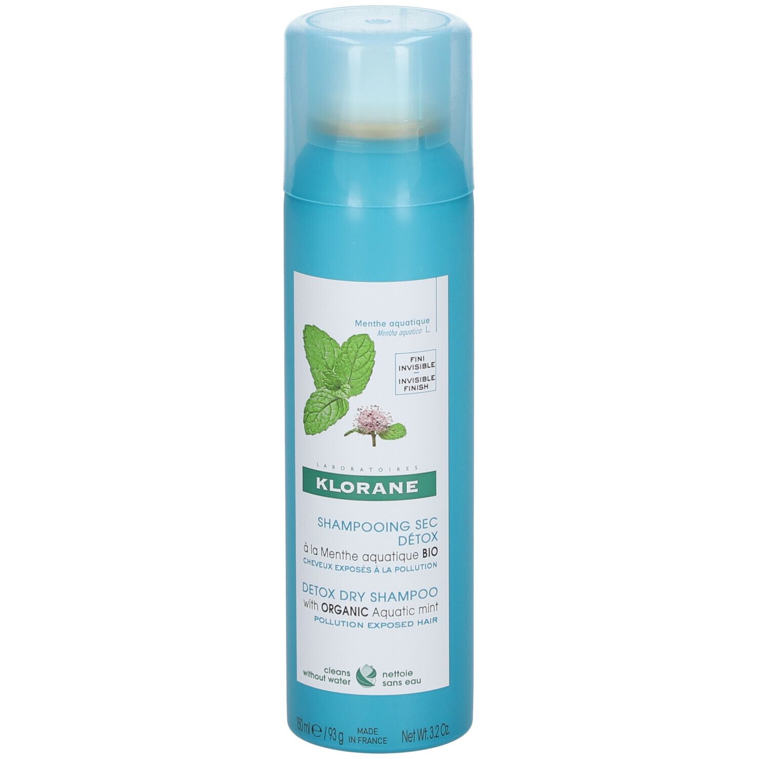 Klorane Shampoing Sec La Menthe Aquatique Bio Ml Redcare Pharmacie