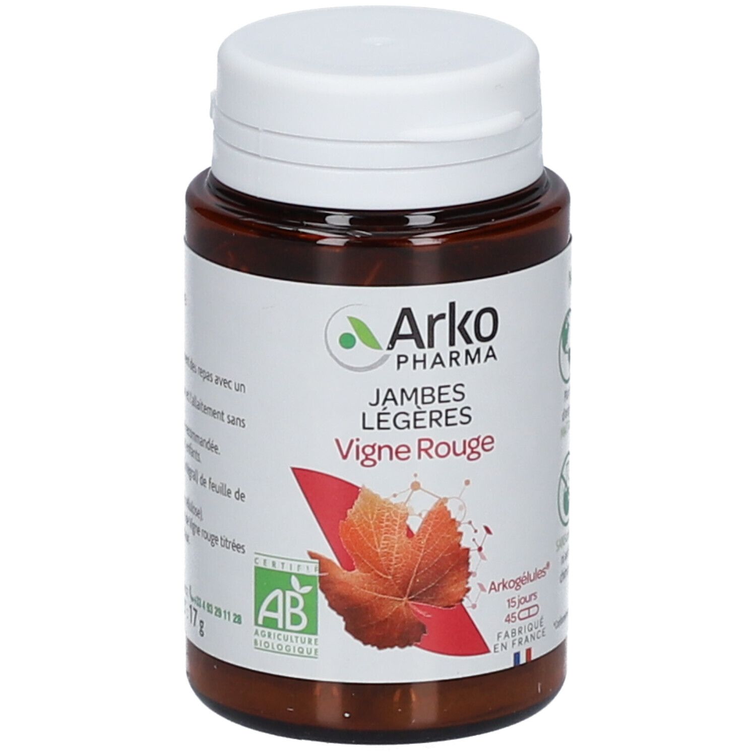 Arkopharma Arkog Lules Vignes Rouge Bio Pc S Redcare Pharmacie