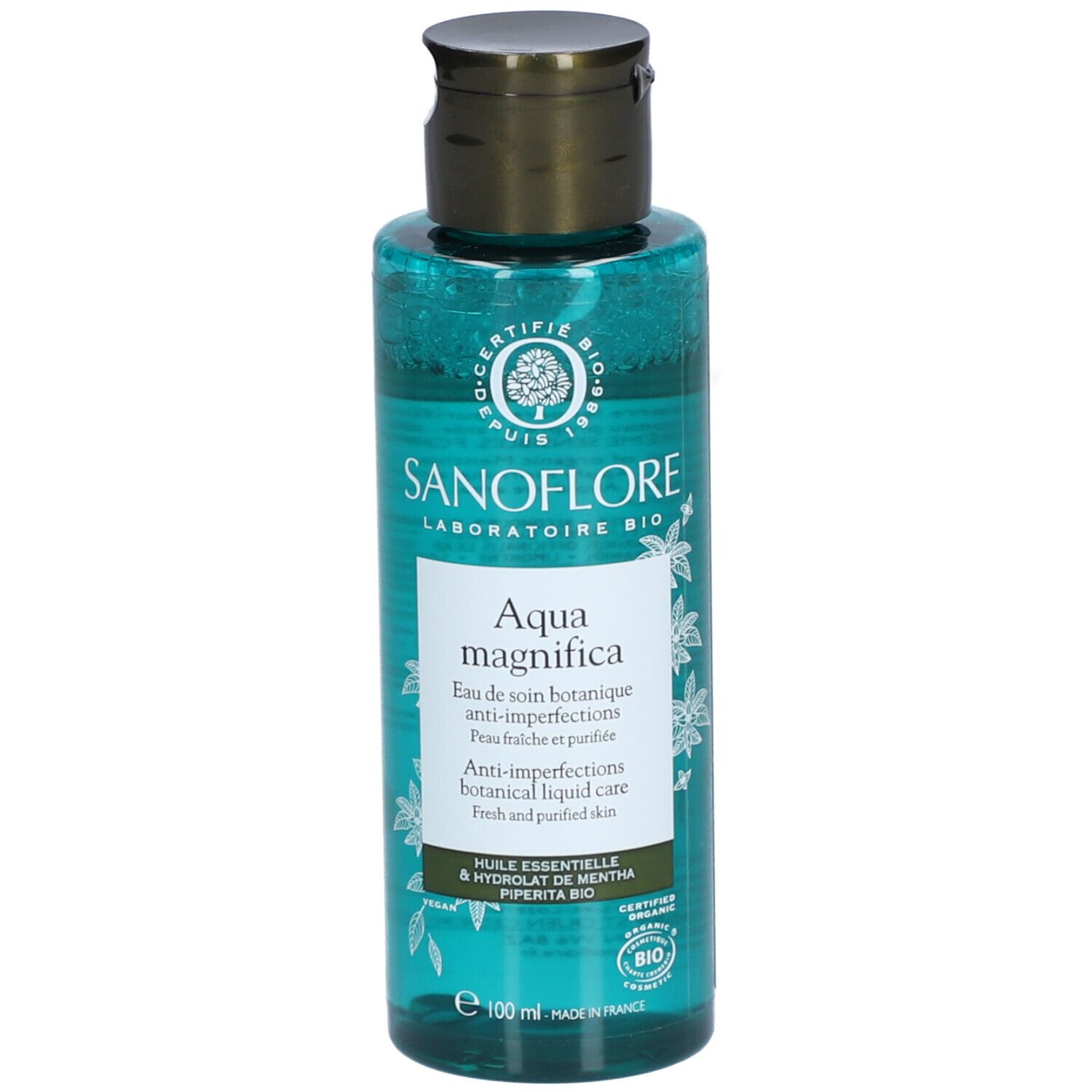 Sanoflore Aqua Magnifica Eau De Soin Purifiante Anti Imperfections