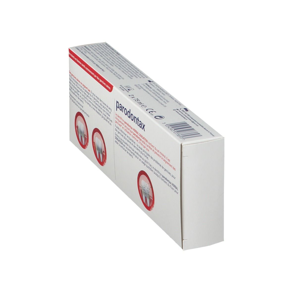 Parodontax Dentifrice Herbal Sensation 2x75 Ml Redcare Pharmacie