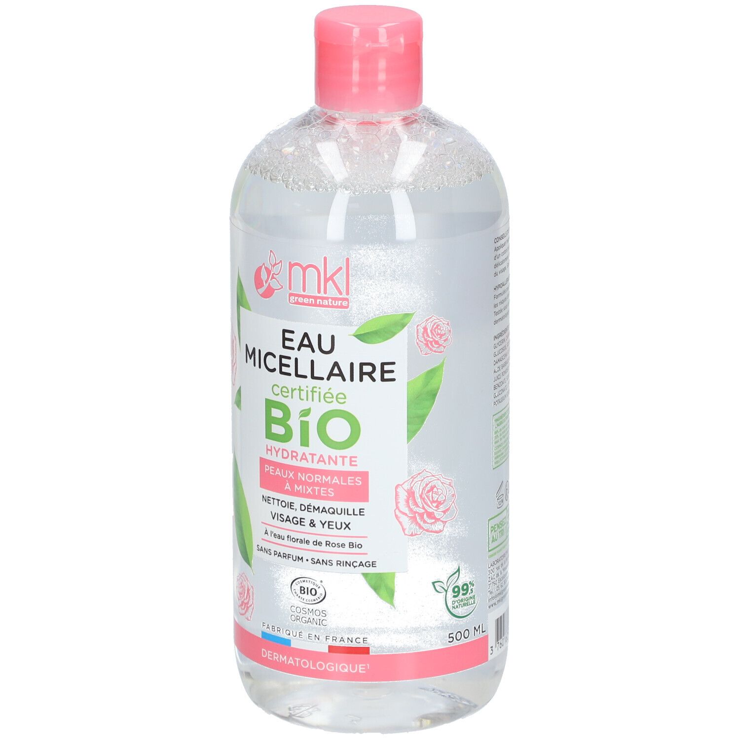 Mkl Eau Micellaire Hydratante Certifi E Bio Ml Ml Redcare