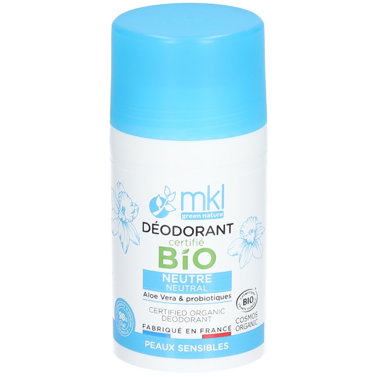 mkl DÉODORANT CERTIFIÉ BIO NEUTRE 50 ml Redcare Pharmacie