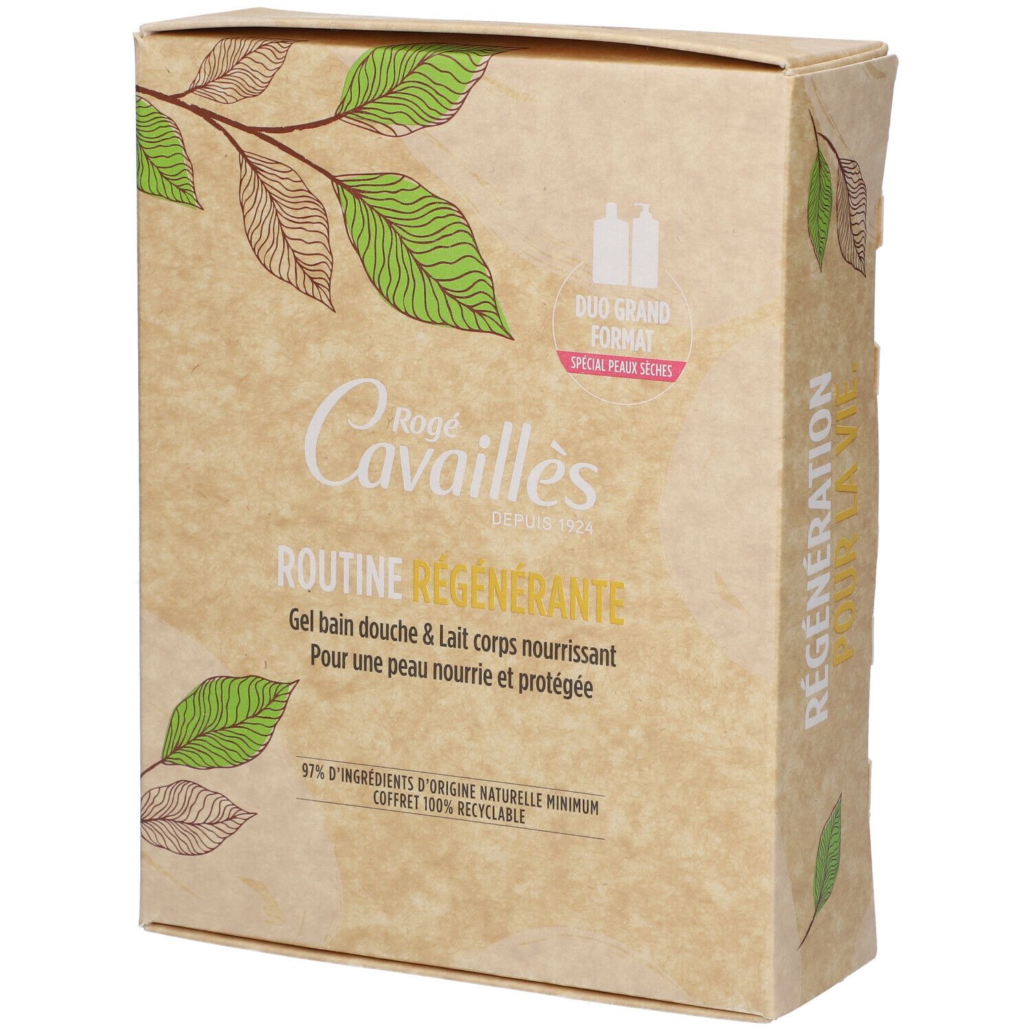 Rogé Cavaillès Coffret Routine Régénérante Peaux Sèches 800 ml