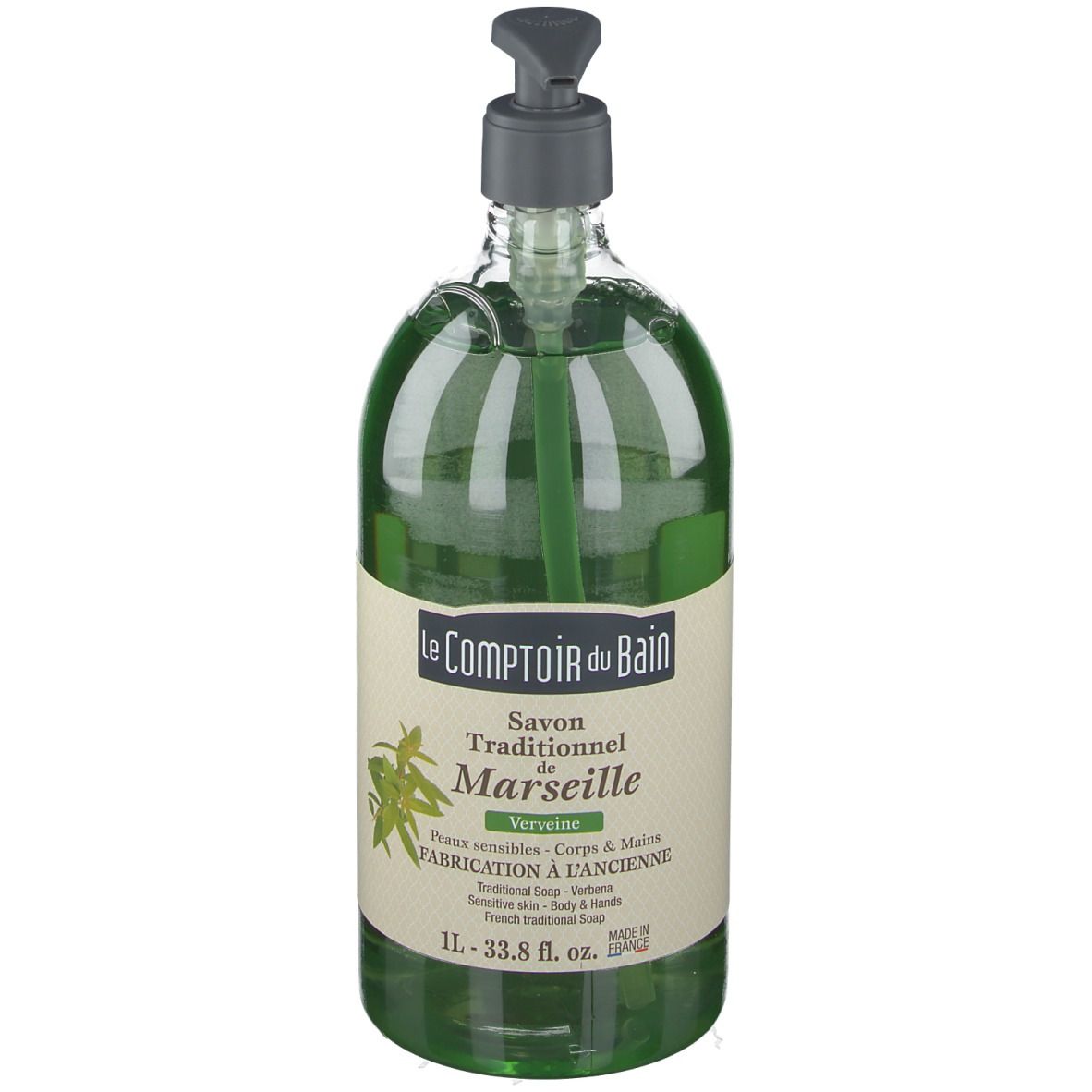 Le Comptoir Du Bain Savon De Marseille Verveine 1000 Ml Redcare Pharmacie