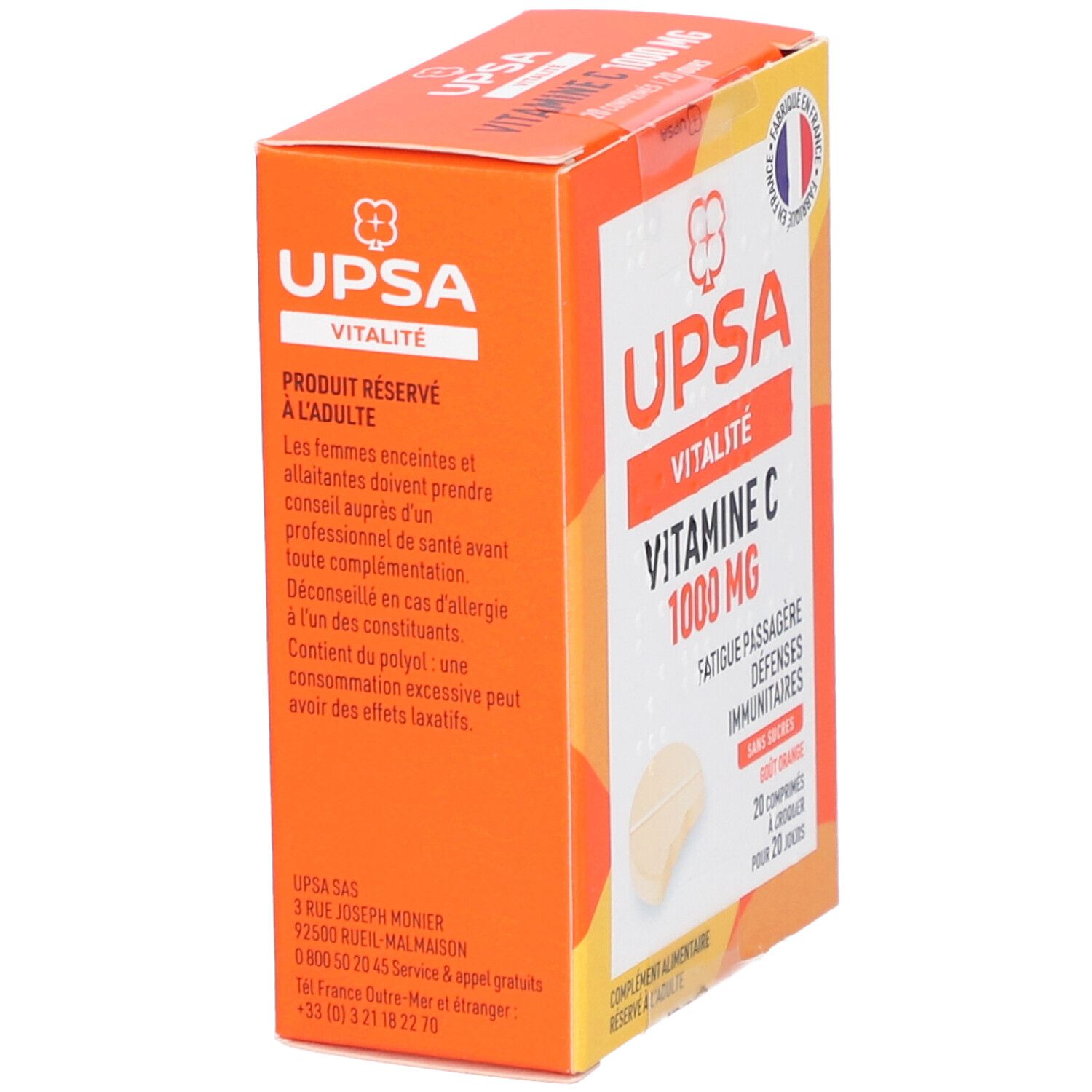 Vitamine C Upsa Mg Comprim S Croquer Adulte Compl Ment