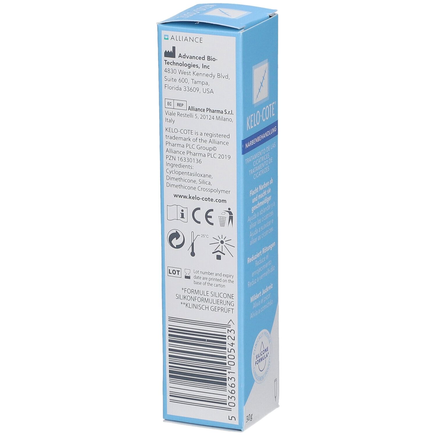 KELO COTE Gel Traitement Des Cicatrices 30 G Redcare Pharmacie