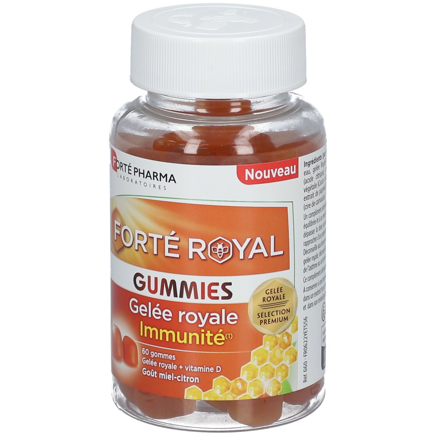 Forté Pharma Forté Royal Gelée royale Immunité Gummies 60 pc s