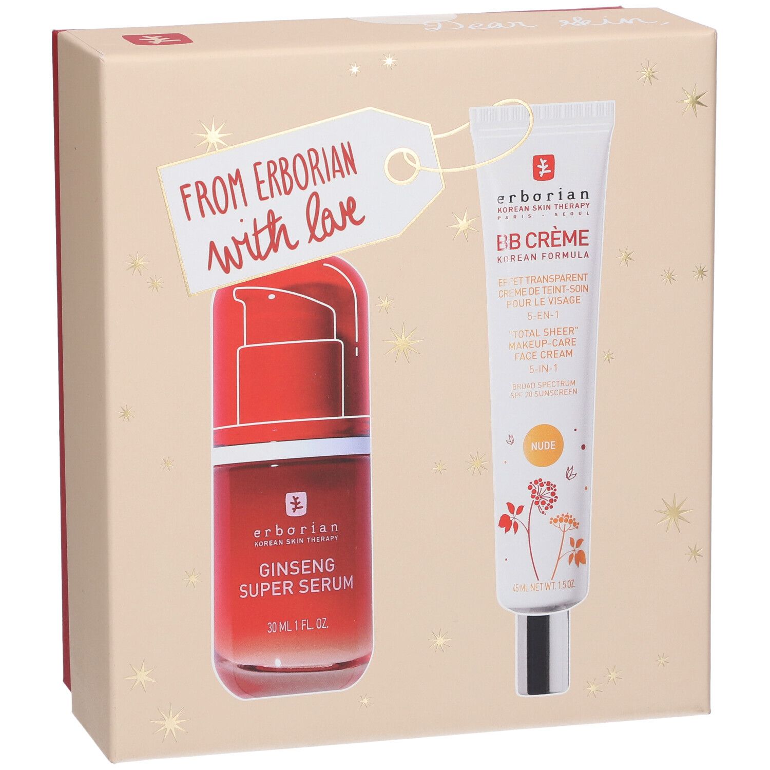 Erborian Kit Ginseng BB XMAS Nude 75 Ml Redcare Pharmacie