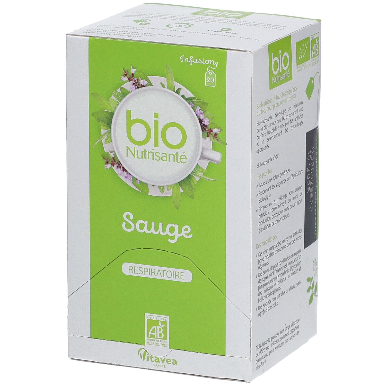 Bio Nutrisant Sauge Pc S Redcare Pharmacie