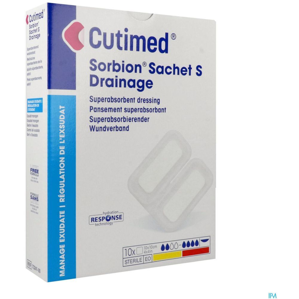 Cutimed Sorbion Sachet S Drainage X Cm Pc S Redcare Pharmacie