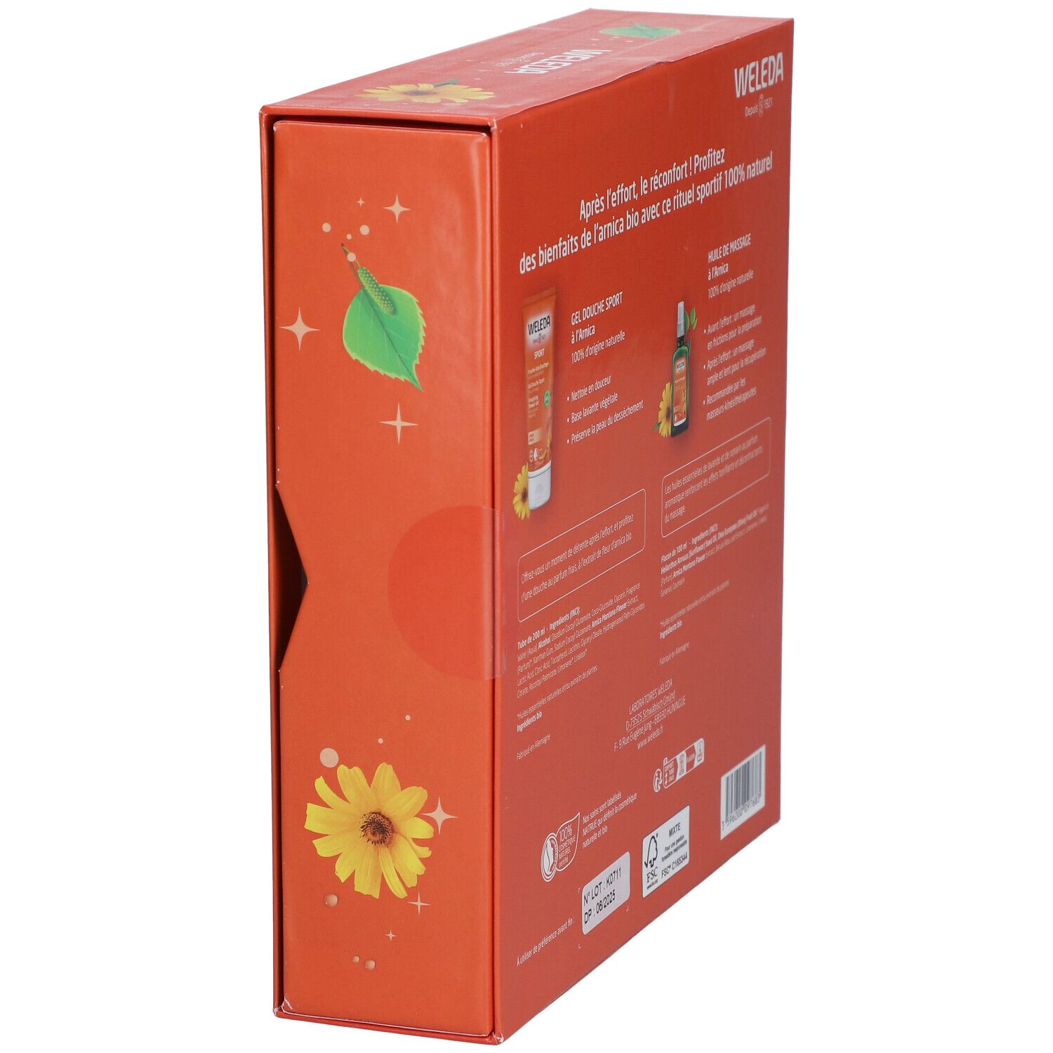 WELEDA Coffret Sport 400 Ml Redcare Pharmacie