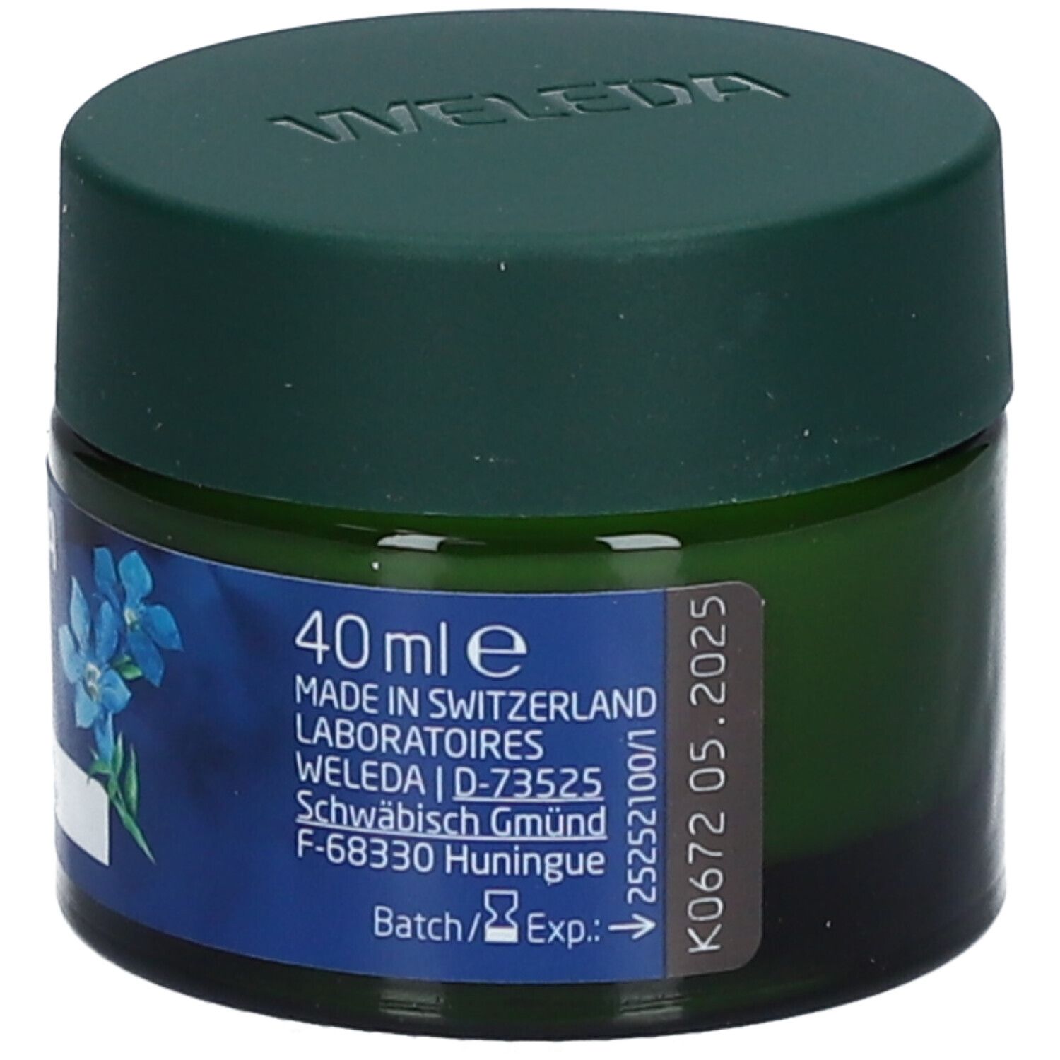 WELEDA Crème de Jour redensifiante Gentiane bleue et Edelweiss 40 ml