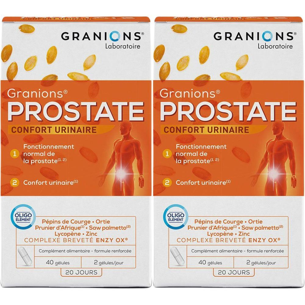 Granions Prostate Confort Urinaire X Pc S Redcare Pharmacie