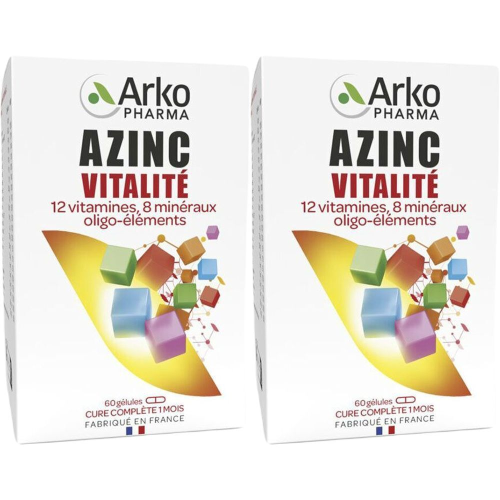 Arkopharma Azinc Forme Et Vitalit X Pc S Redcare Pharmacie