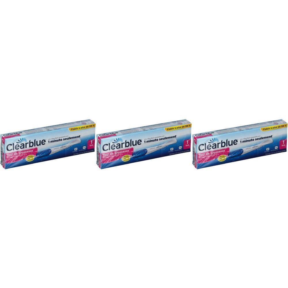 Clearblue Test De Grossesse D Tection Rapide X Pc S Redcare Pharmacie