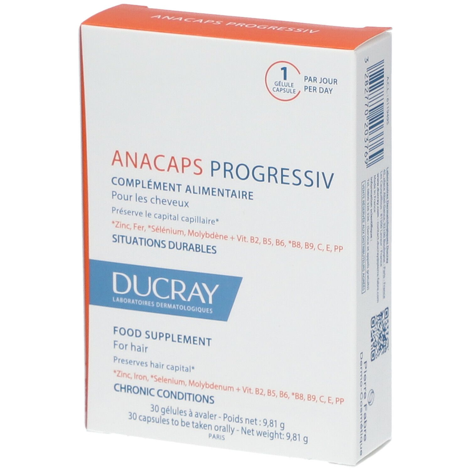 Ducray Anacaps Progressiv Pc S Redcare Pharmacie