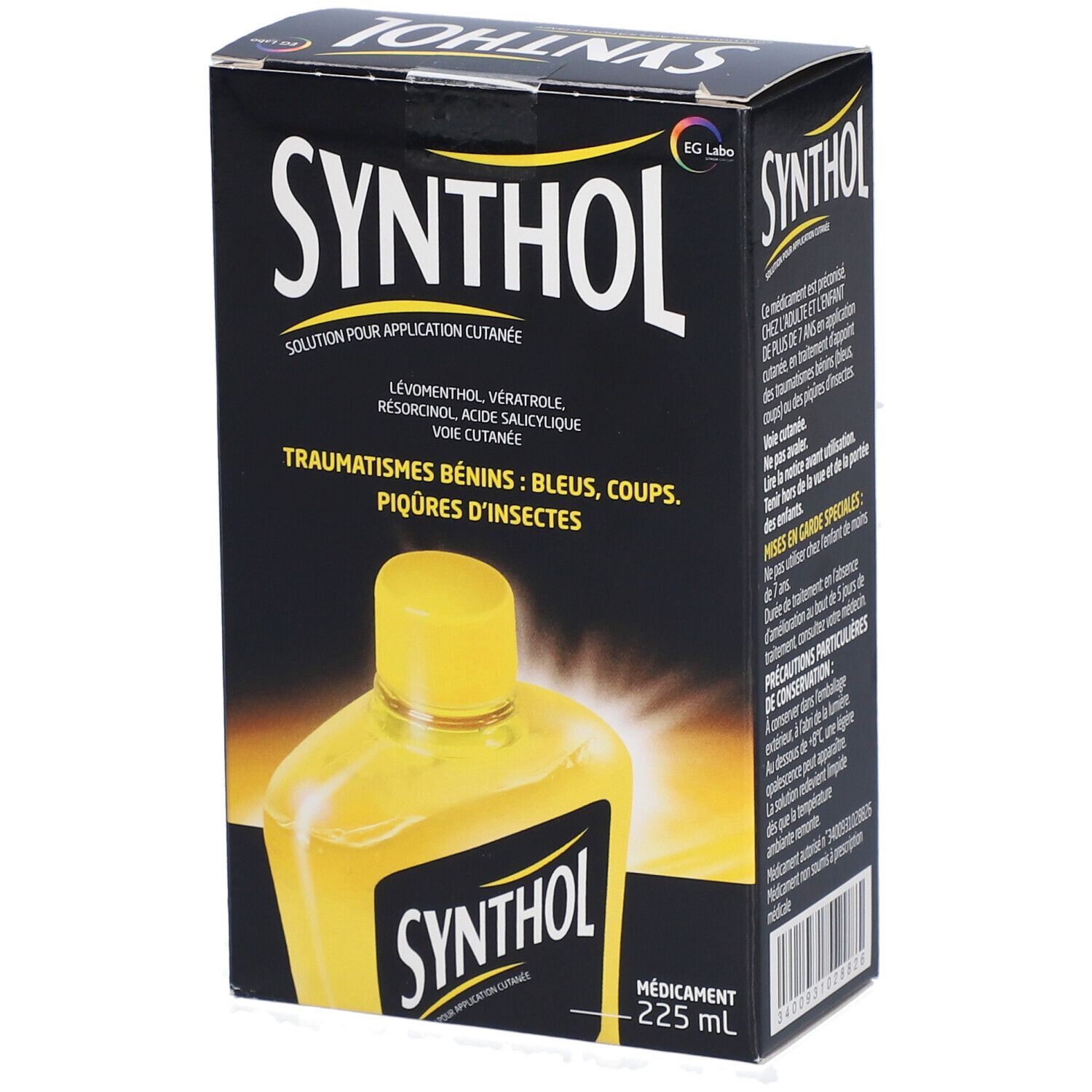 Synthol solution pour application cutanée 225ml 225 ml Redcare Pharmacie