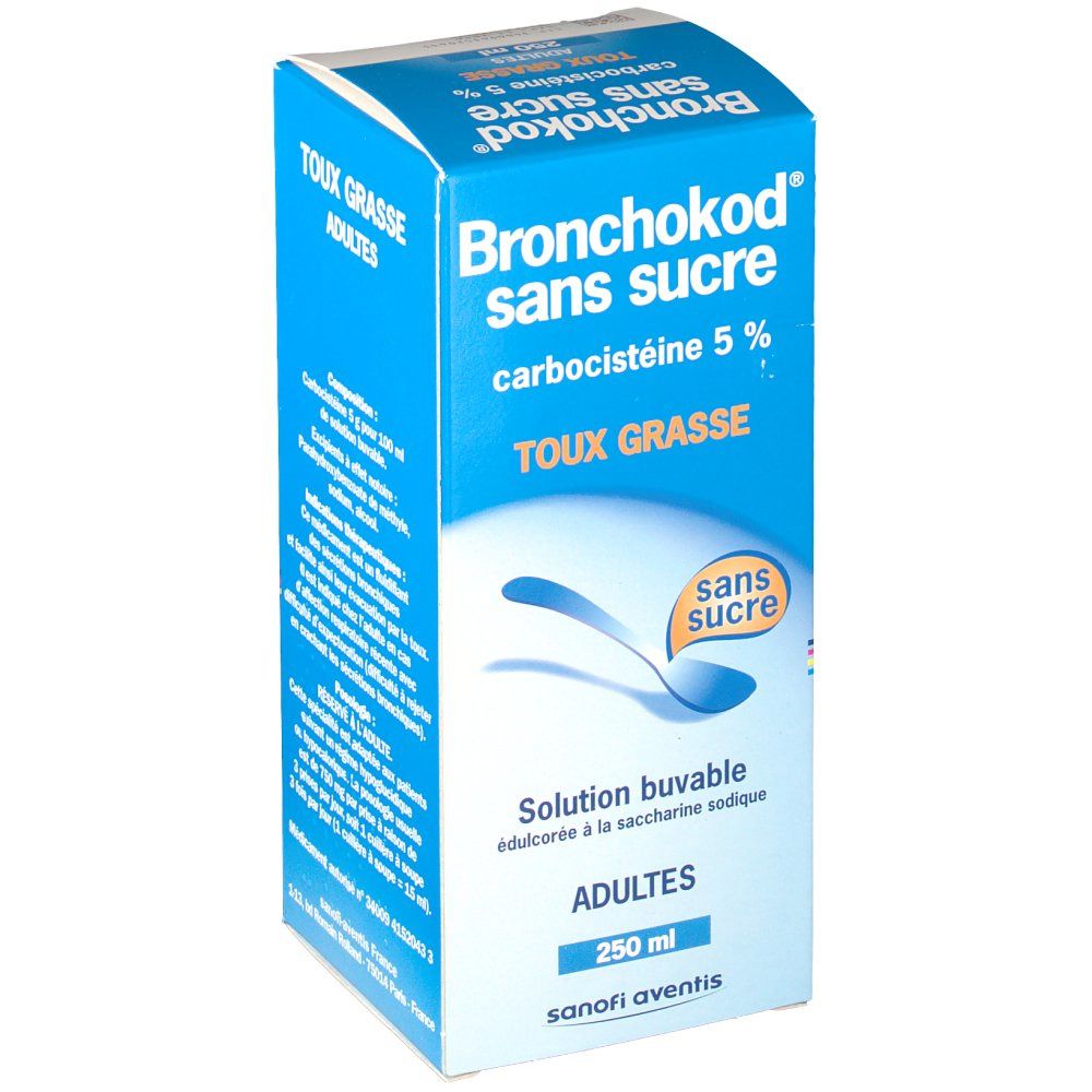 Bronchokod Sans Sucre Carbocist Ine Adulte Ml Redcare Pharmacie