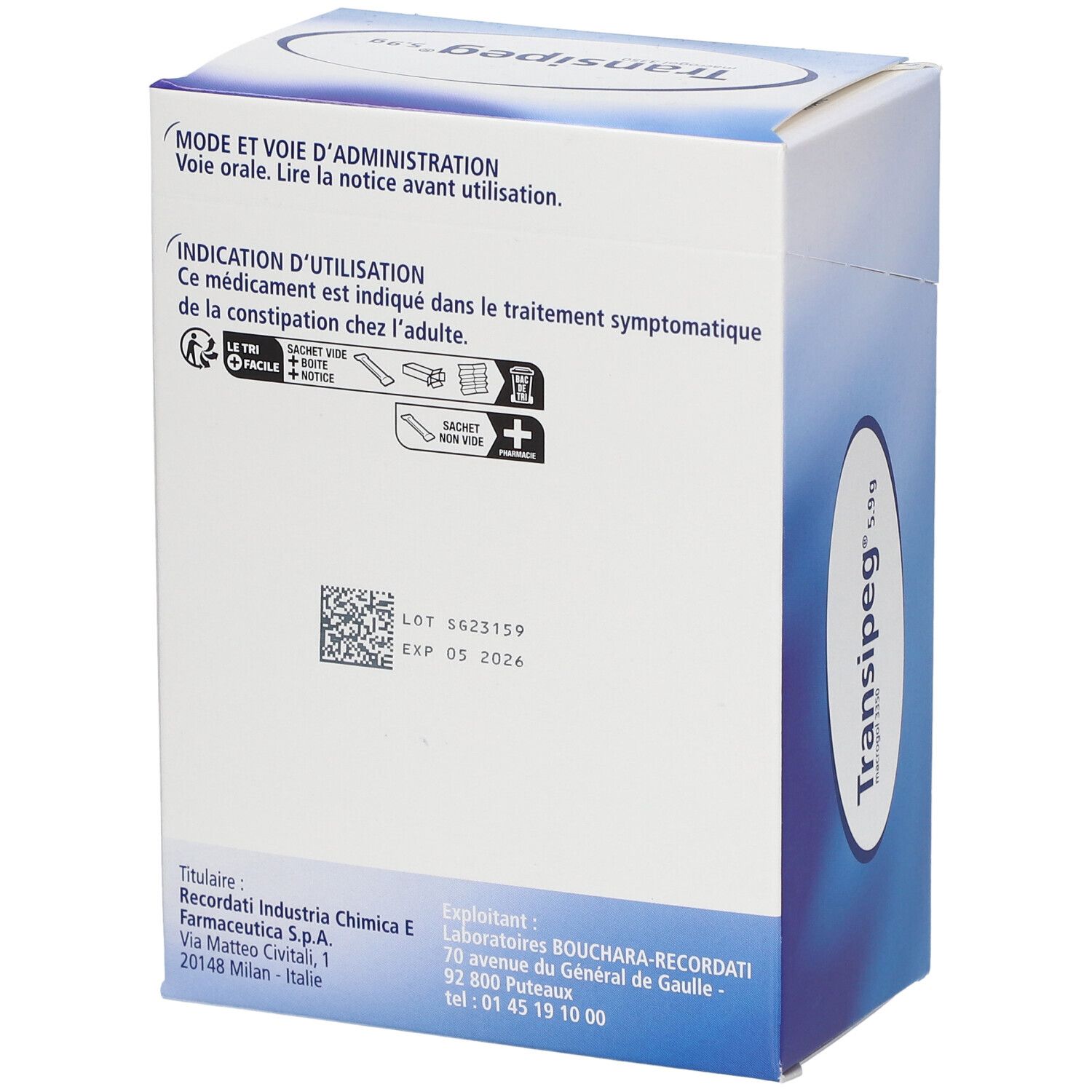 Transipeg 5 9 G 20 Pc S Redcare Pharmacie