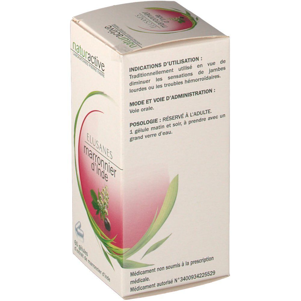 Naturactive Elusanes Marronnier Dinde Pc S Redcare Pharmacie