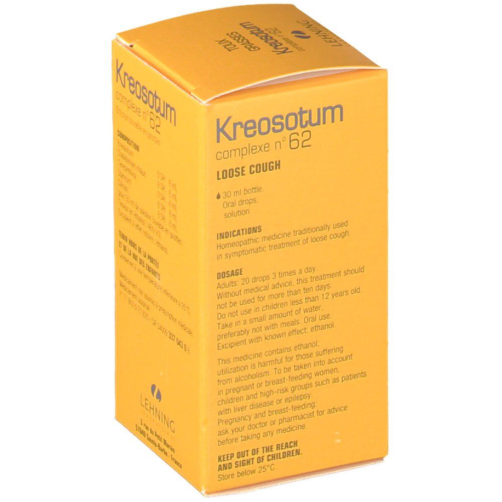 Lehning Kreosotum Complexe N Ml Redcare Pharmacie