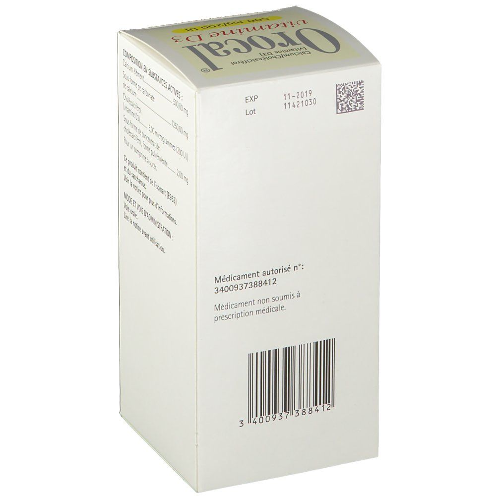 Orocal Vitamine D Pc S Redcare Pharmacie