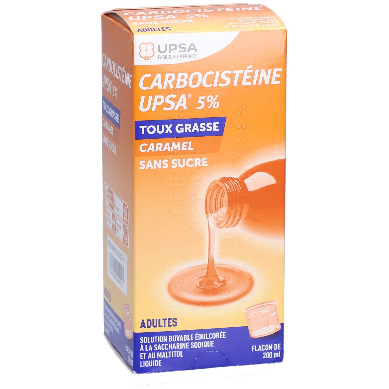 Carbocist Ine Toux Grasse Adulte Sirop Sans Sucre Ml Redcare