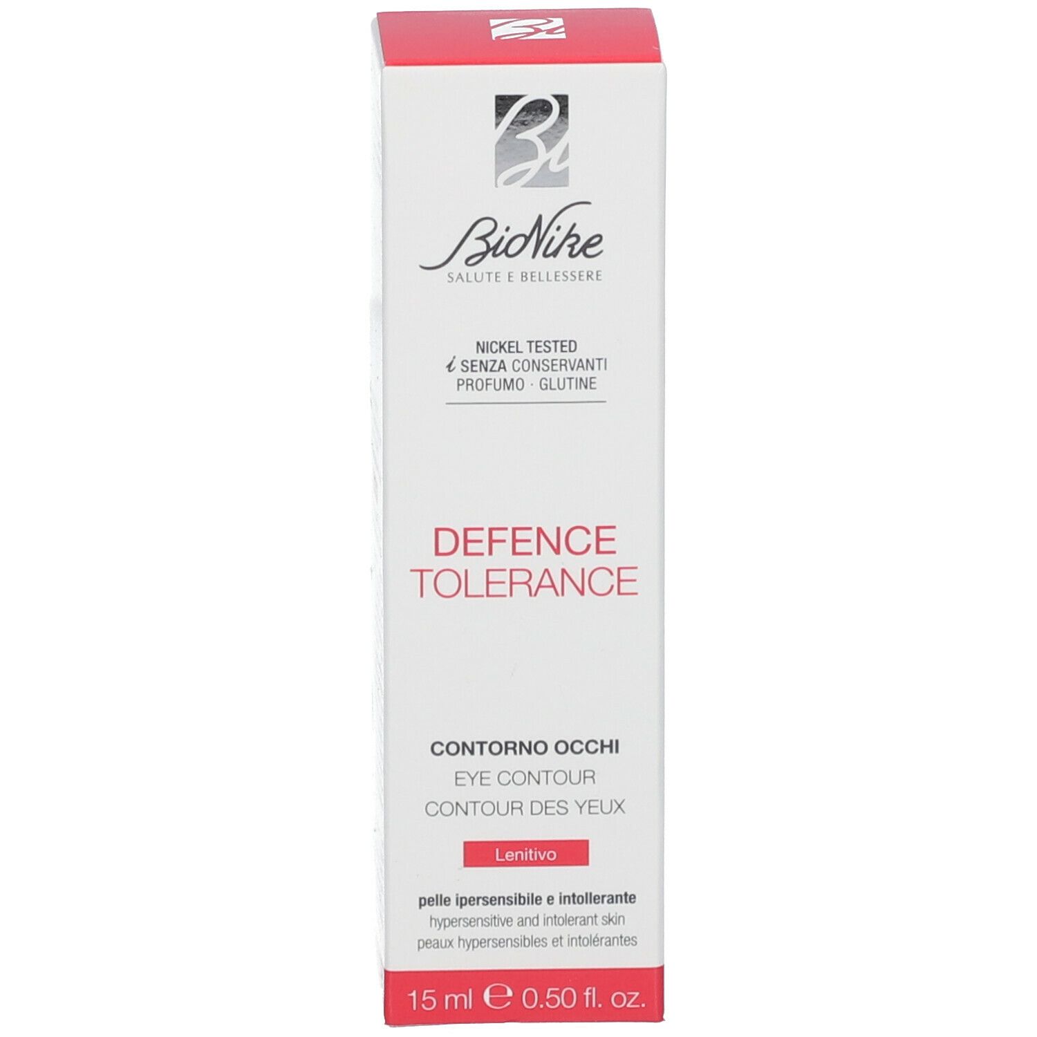 BioNike DEFENCE TOLERANCE Contour Des Yeux Apaisant 15 Ml Redcare