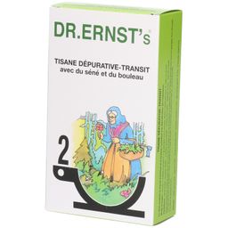 DR. ERNST's Nr 2 TISANE DÉPURATIVE-TRANSIT avec du séné et du bouleau