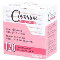 Cotondou Plus Bâtonnets ouatés en bois