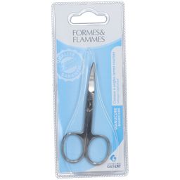 Formes et Flammes Ciseaux à ongles courbes inox poli