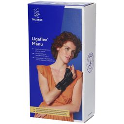 Thuasne Ligaflex nr2430 Pols Manu Links M4 Zwart