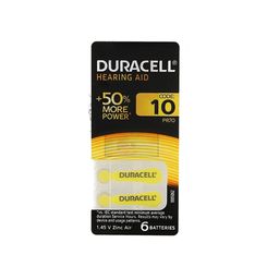Duracell Easy Tab Pile auditive DA10 Geel