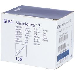 BD Microlance™ 3 Aiguille 23G 1 (0,6 mm x 25 mm) Bleu