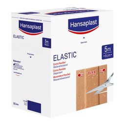 Pansement Hansaplast Elastisc | Extra flexible | Imperméable | 5 m x 6 cm