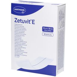 Zetuvit® E Pansements absorbants 10 cm x 10 cm