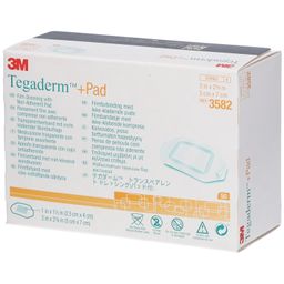 3M Tegaderm™ + Pad Transparent Stérile 5 cm x 7 cm