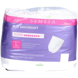 Marque Verte Semesa Slip Absorbant Super - Large